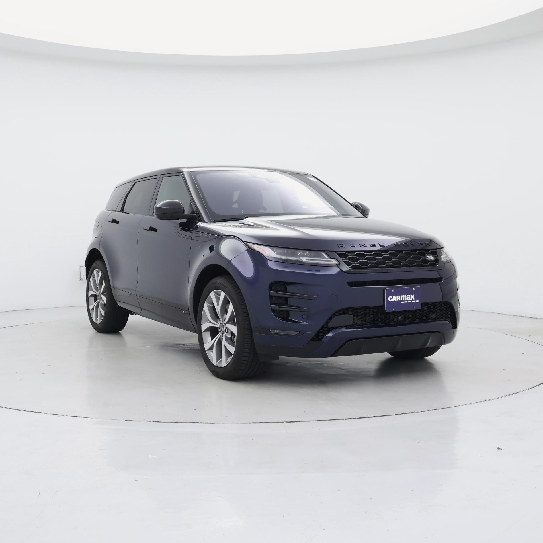 Blue 2021 Land Rover Range Rover Evoque SUV / Crossover All-Wheel Drive Automatic