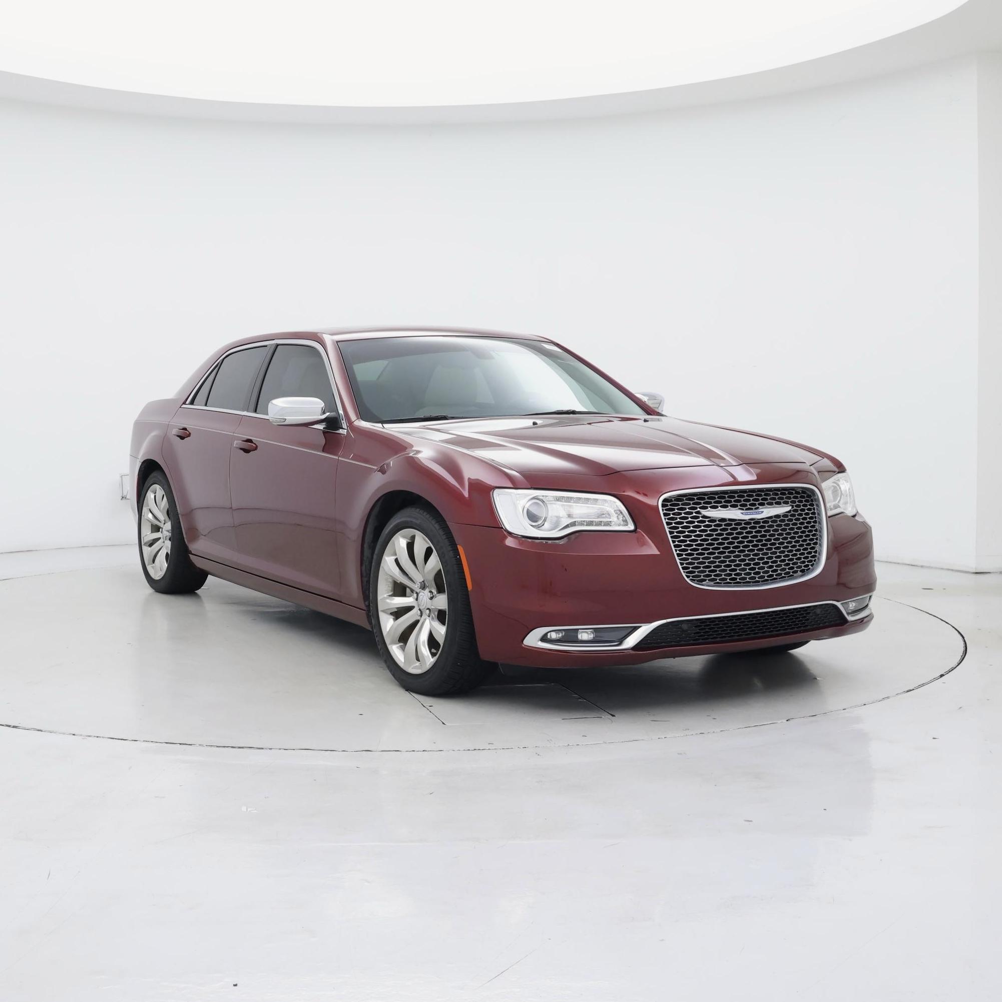 Red 2021 Chrysler 300 Sedan Rear-Wheel Drive Automatic