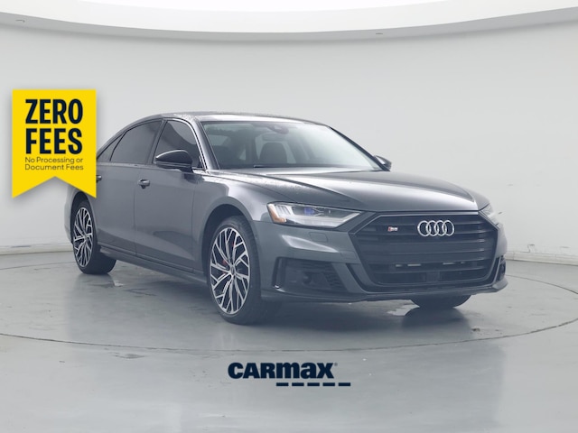 Gray 2021 Audi S8 4.0T quattro Sedan All-Wheel Drive Automatic