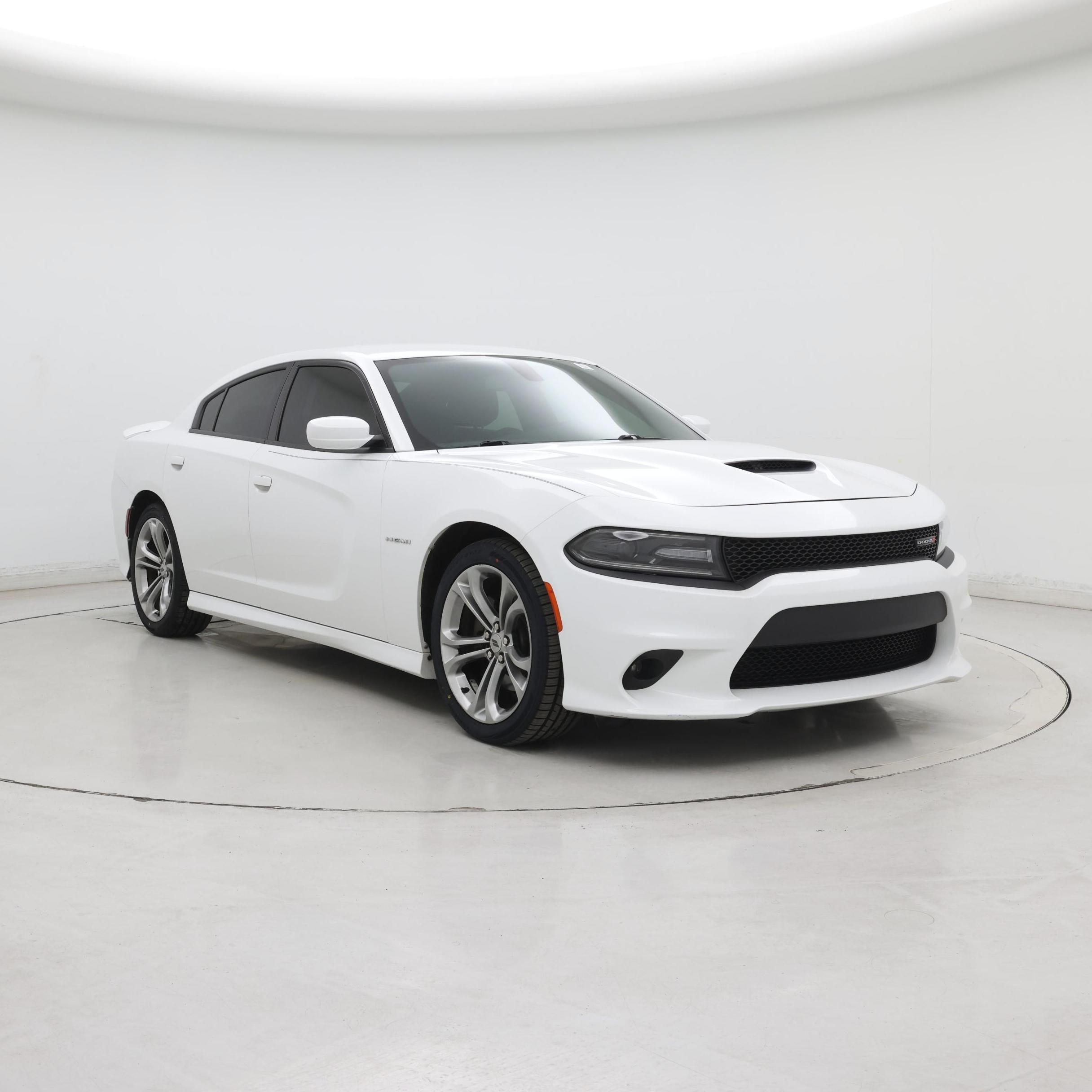 White 2020 Dodge Charger Sedan Rear-Wheel Drive Automatic