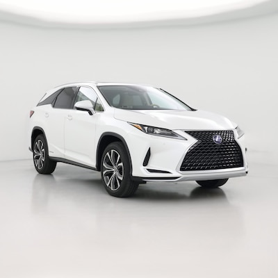White 2021 Lexus RX 450h L
