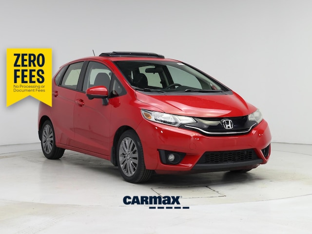 Red 2016 Honda Fit EX Hatchback Front-Wheel Drive Automatic