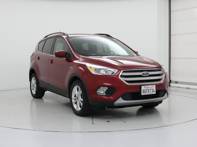 Red 2018 Ford Escape SE FWD SUV / Crossover Front-Wheel Drive Automatic