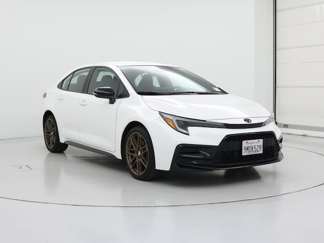 White 2024 Toyota Corolla Nightshade FWD Sedan Front-Wheel Drive Automatic