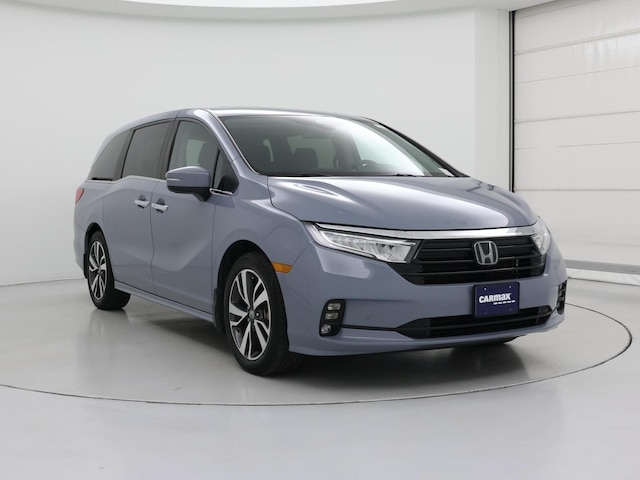 Gray 2024 Honda Odyssey Touring FWD Minivan Front-Wheel Drive Automatic