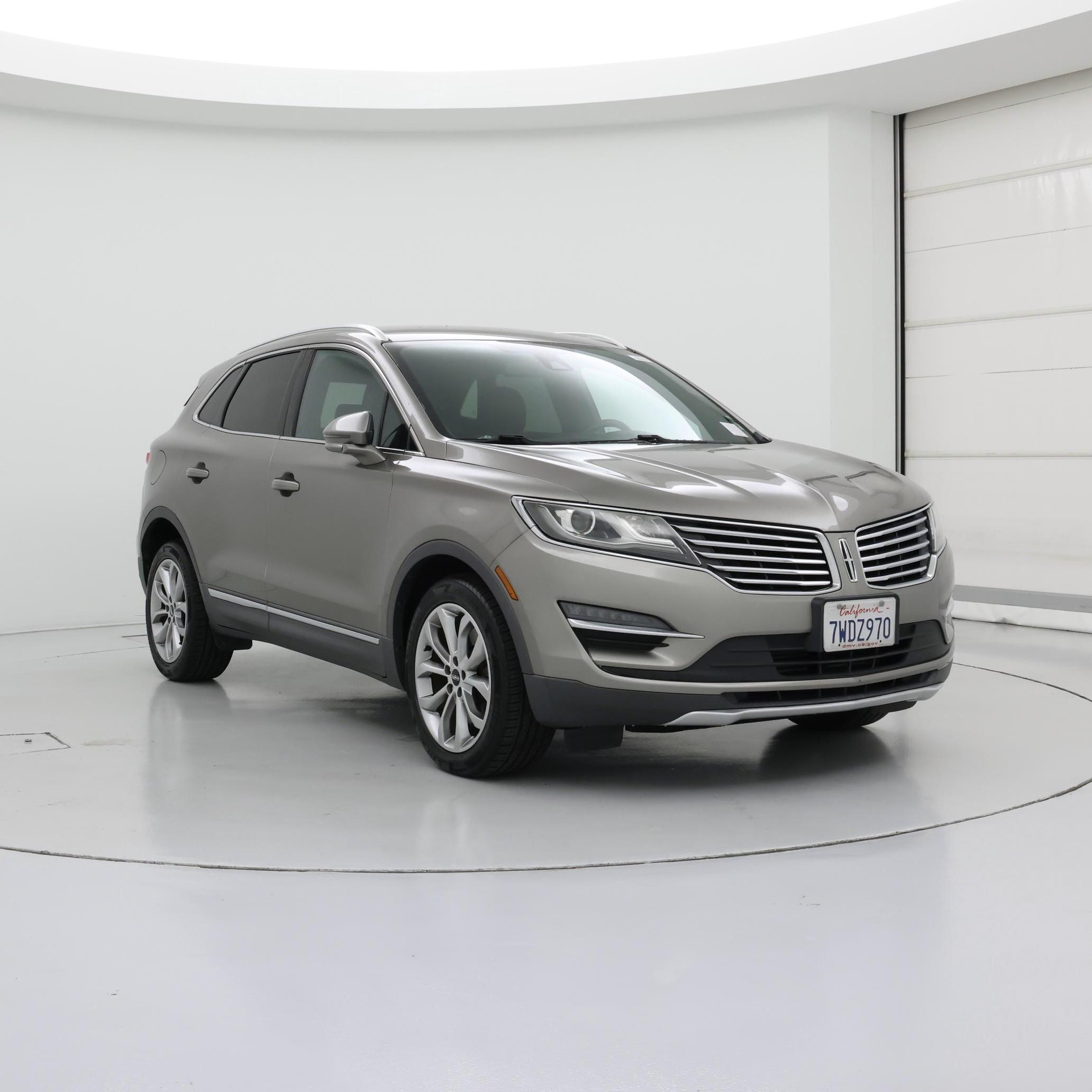 Gray 2017 Lincoln MKC SUV / Crossover Front-Wheel Drive Automatic