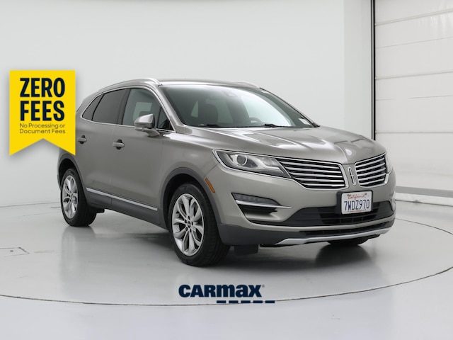 Gray 2017 Lincoln MKC SUV / Crossover Front-Wheel Drive Automatic