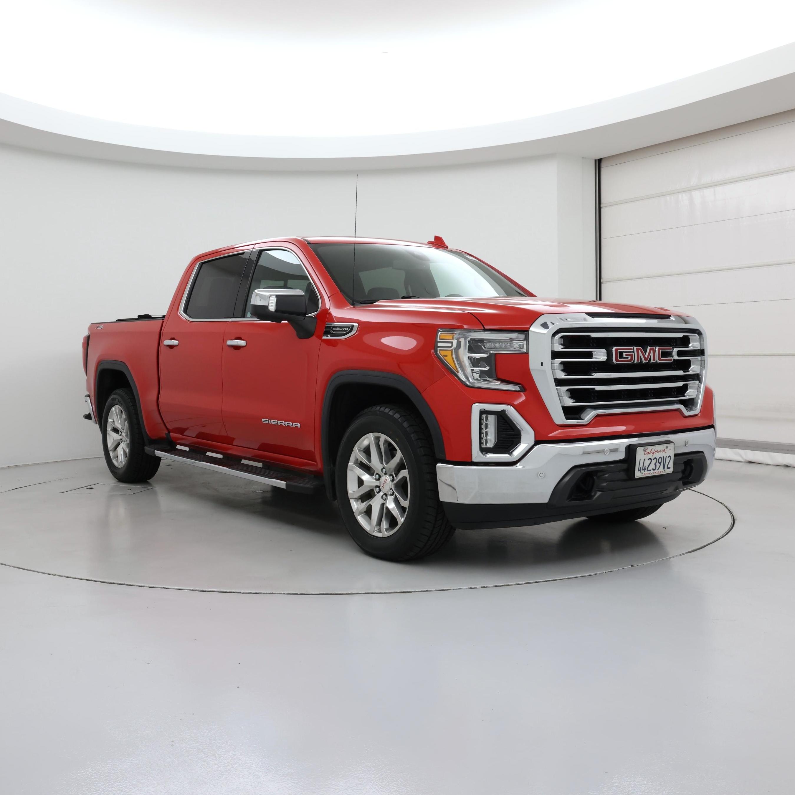 Red 2019 GMC Sierra 1500 Pickup Truck Four-Wheel Drive Automatic