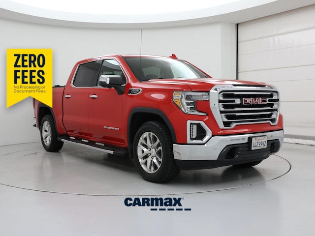 Red 2019 GMC Sierra 1500 Pickup Truck Four-Wheel Drive Automatic