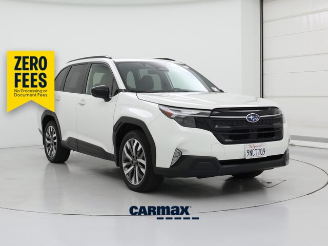 White 2025 Subaru Forester SUV / Crossover All-Wheel Drive Automatic