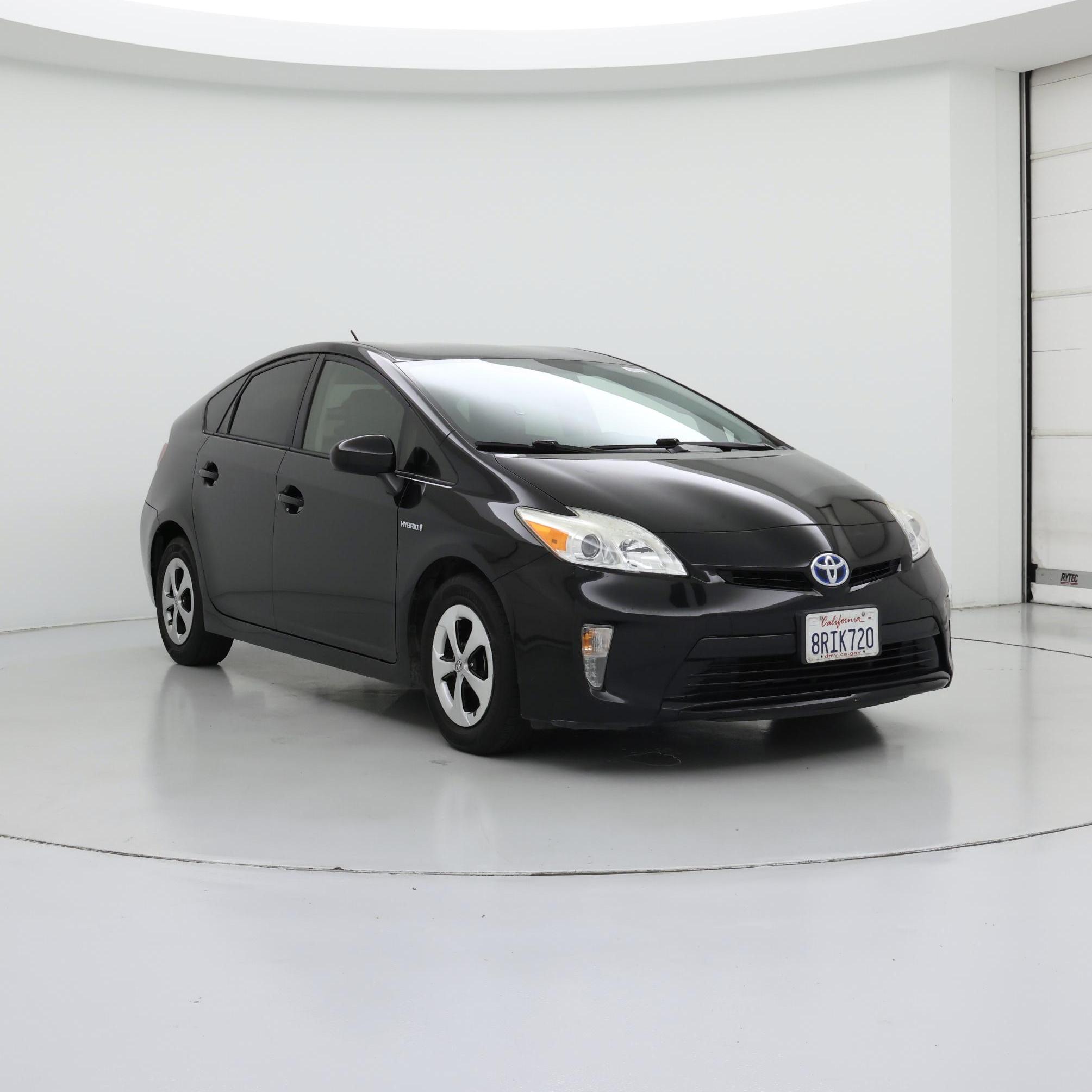 Black 2015 Toyota Prius Hatchback Front-Wheel Drive Automatic