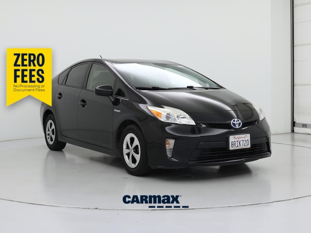 Black 2015 Toyota Prius Hatchback Front-Wheel Drive Automatic