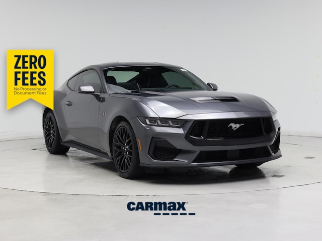 Gray 2024 Ford Mustang Coupe Rear-Wheel Drive Automatic