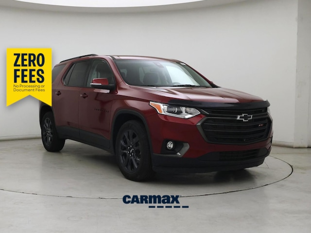 Red 2021 Chevrolet Traverse RS AWD SUV / Crossover Four-Wheel Drive Automatic