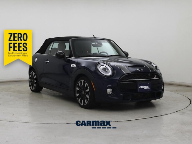Blue 2019 MINI Cooper S Convertible FWD Convertible Front-Wheel Drive Automatic