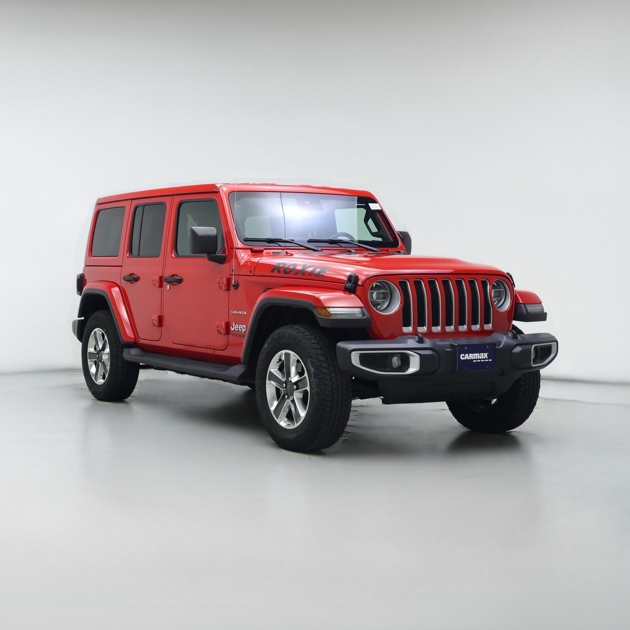 Used Red Jeep Wrangler near me for sale