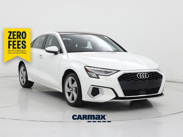 White 2023 Audi A3 Sedan Front-Wheel Drive Automatic