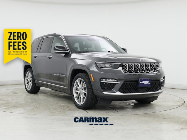 Gray 2022 Jeep Grand Cherokee 4xe Summit 4WD SUV / Crossover Four-Wheel Drive Automatic