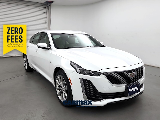 White 2023 Cadillac CT5 Premium Luxury AWD Sedan All-Wheel Drive Automatic