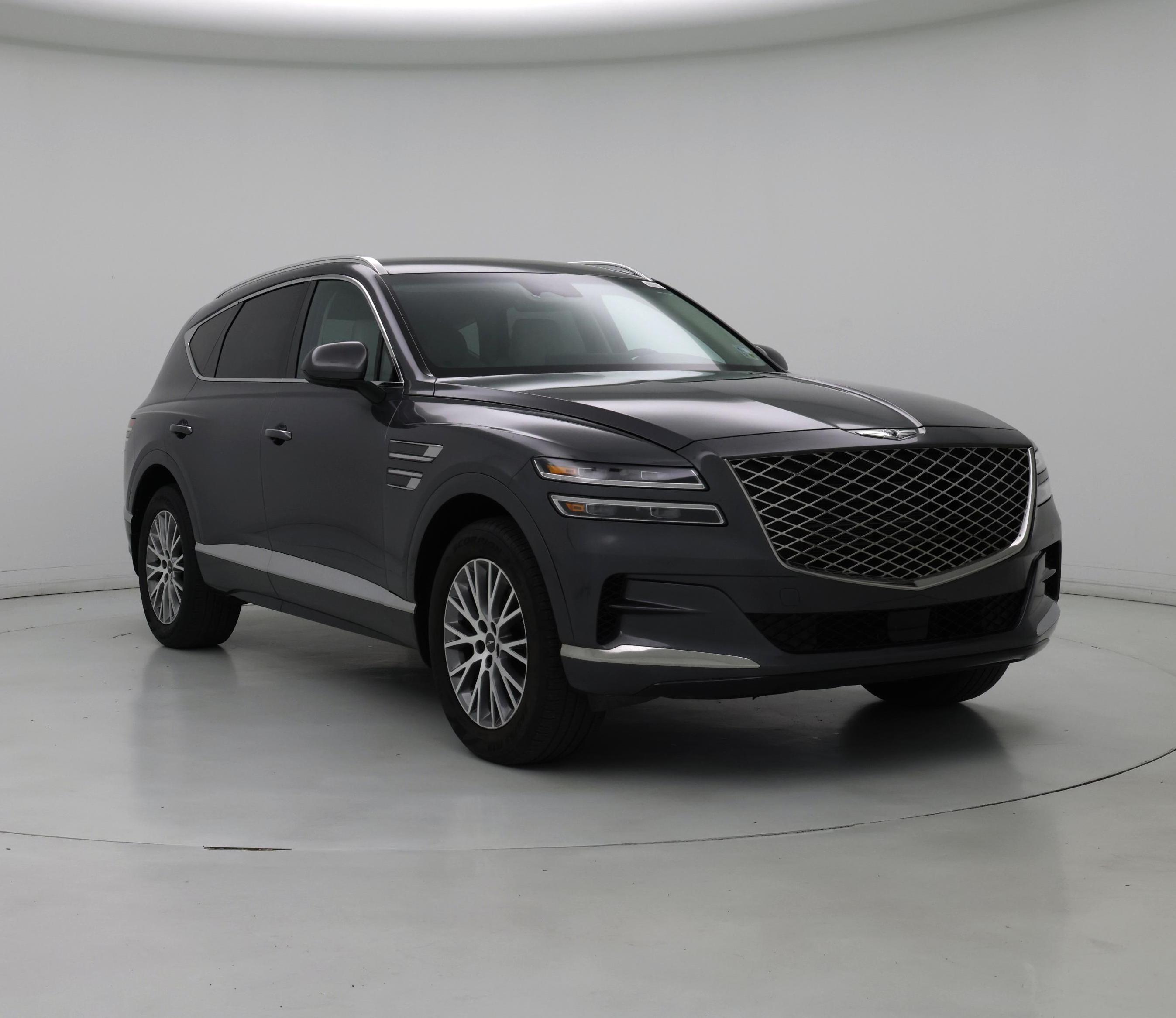 Gray 2021 Genesis GV80 SUV / Crossover Rear-Wheel Drive Automatic