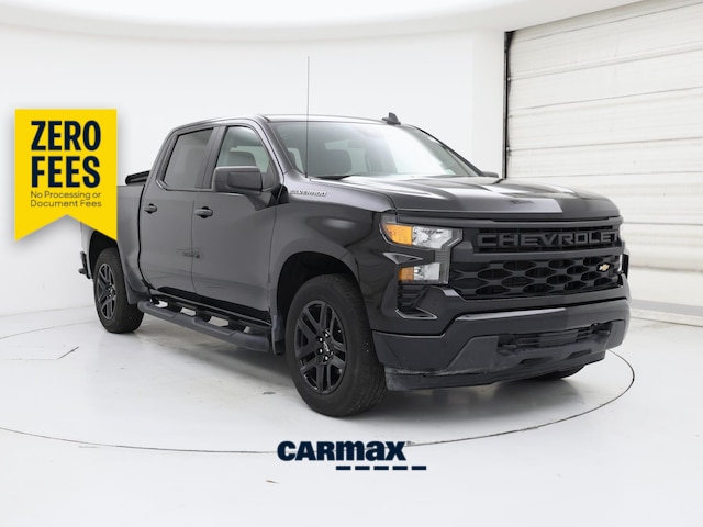 Black 2024 Chevrolet Silverado 1500 Pickup Truck Four-Wheel Drive Automatic