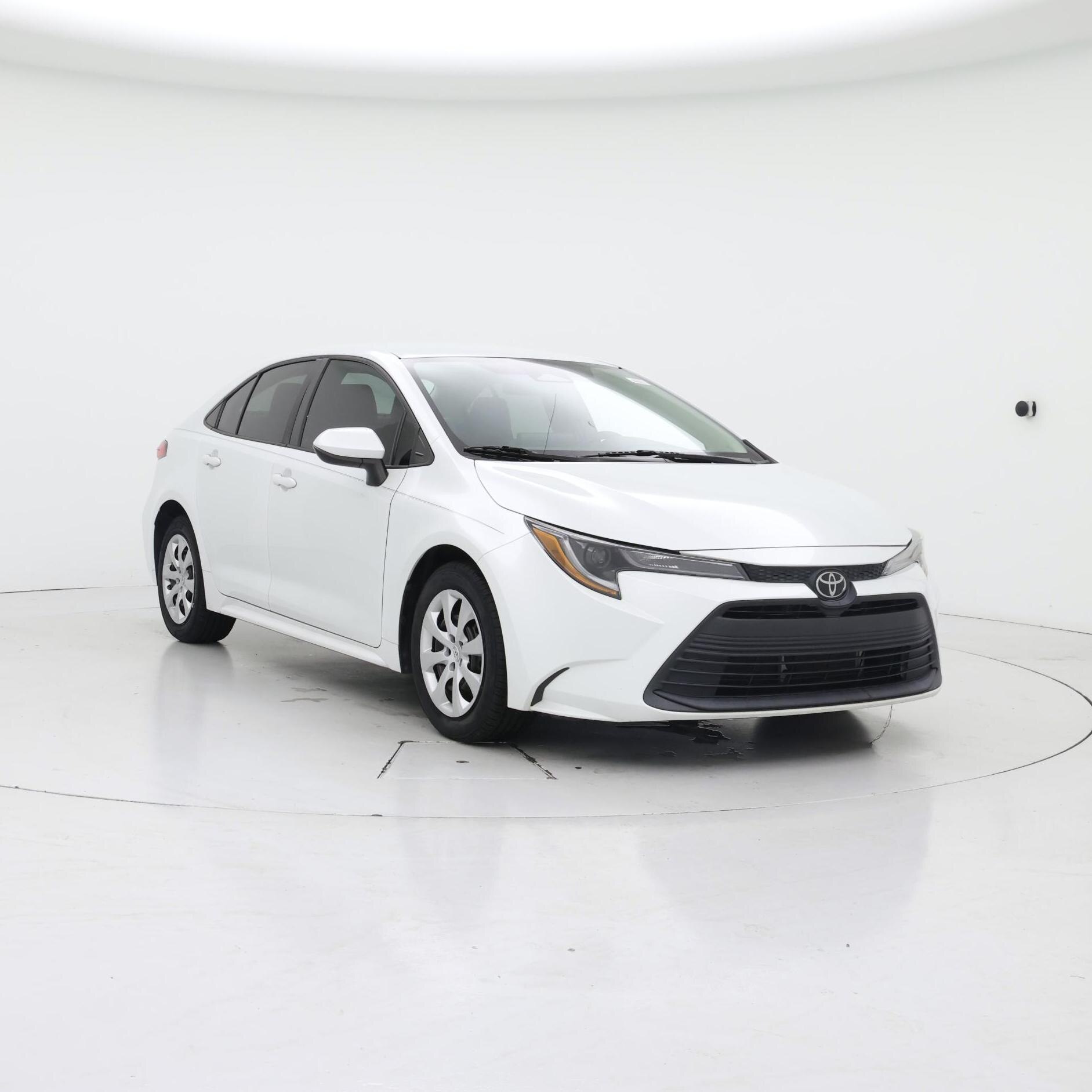 White 2023 Toyota Corolla Sedan Front-Wheel Drive Automatic