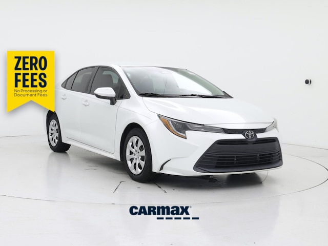 White 2023 Toyota Corolla Sedan Front-Wheel Drive Automatic