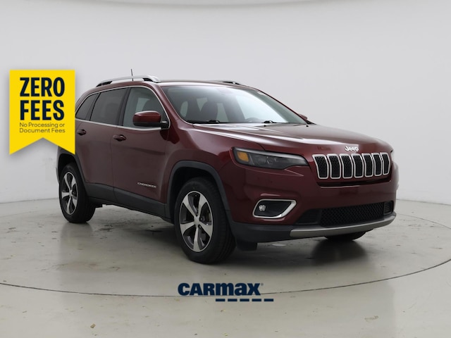 Red 2019 Jeep Cherokee SUV / Crossover Four-Wheel Drive Automatic