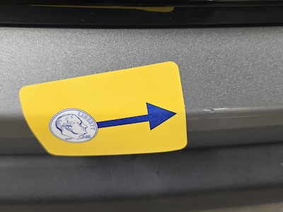 Bumper Front Cosmetic Imperfection