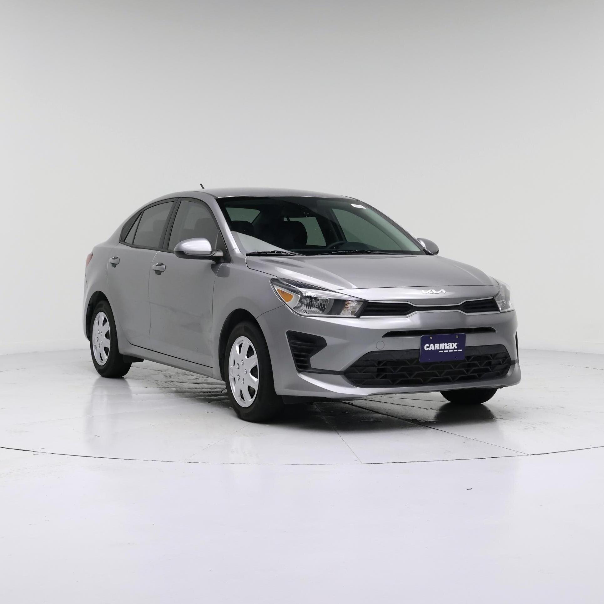 Silver 2023 Kia Rio Sedan Front-Wheel Drive Automatic