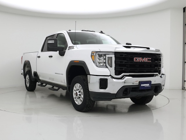 White 2021 GMC Sierra 2500HD Base Crew Cab 4WD Pickup Truck Four-Wheel Drive Automatic
