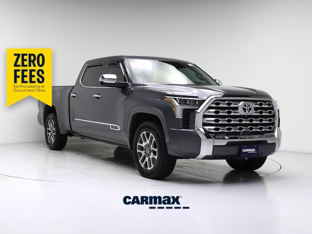 Gray 2022 Toyota Tundra Pickup Truck Four-Wheel Drive Automatic