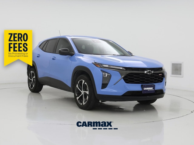 Blue 2024 Chevrolet Trax SUV / Crossover Front-Wheel Drive Automatic