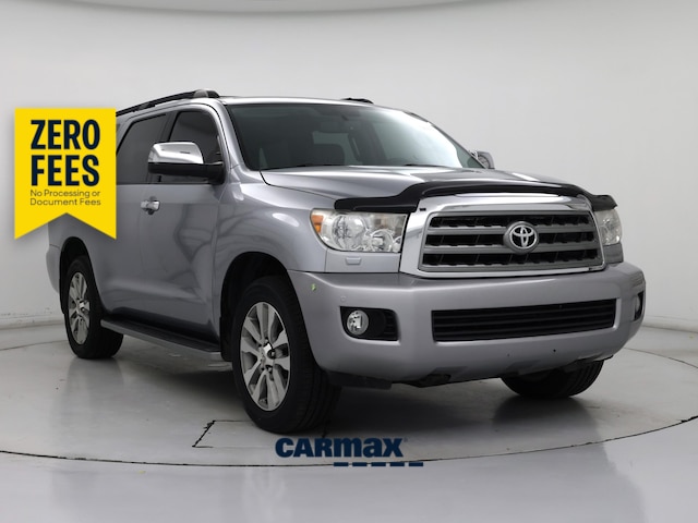 Silver 2014 Toyota Sequoia SUV / Crossover Four-Wheel Drive Automatic