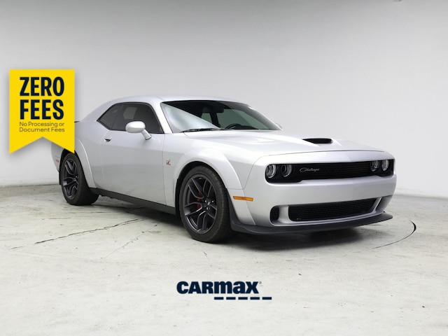Silver 2020 Dodge Challenger R/T Scat Pack Widebody RWD Coupe Rear-Wheel Drive Automatic
