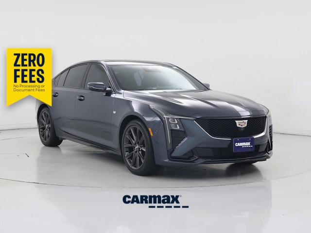 Gray 2025 Cadillac CT5 Sport RWD Sedan Rear-Wheel Drive Automatic