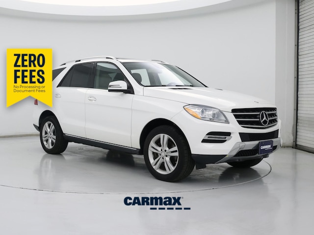 White 2015 Mercedes-Benz M-Class ML 250 BlueTEC 4MATIC SUV / Crossover All-Wheel Drive Automatic