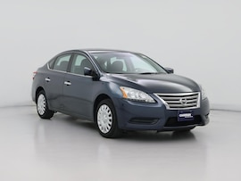 Blue 2015 Nissan Sentra SV