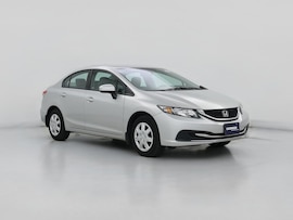 Silver 2015 Honda Civic EX