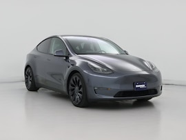 Gray 2022 Tesla Model Y Performance