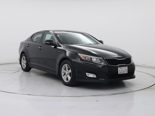 Black 2015 Kia Optima LX Sedan Front-Wheel Drive Automatic