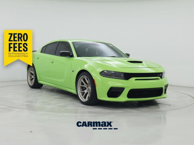 Green 2023 Dodge Charger Scat Pack Widebody RWD Sedan Rear-Wheel Drive Automatic