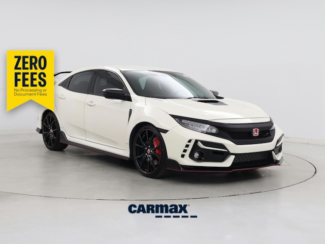 White 2020 Honda Civic Type R Hatchback Front-Wheel Drive Manual