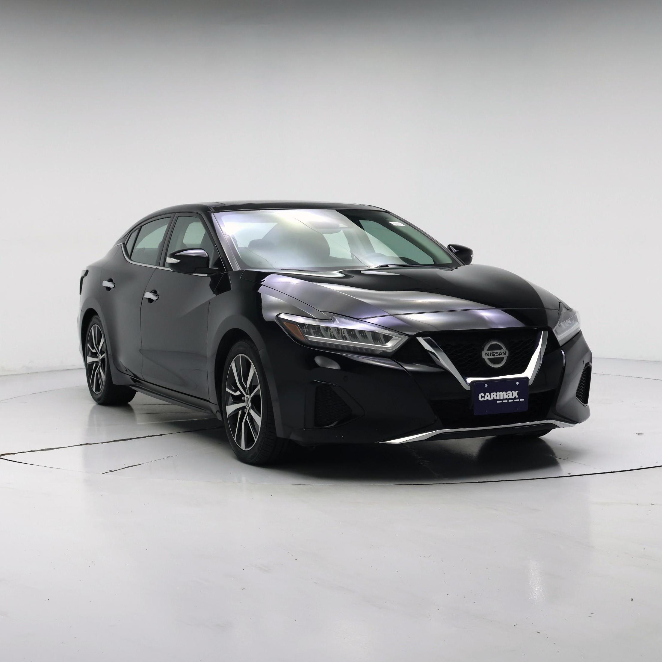 Black 2020 Nissan Maxima SL FWD Sedan Front-Wheel Drive Automatic