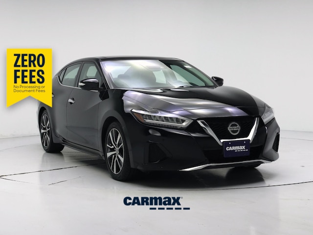 Black 2020 Nissan Maxima SL FWD Sedan Front-Wheel Drive Automatic