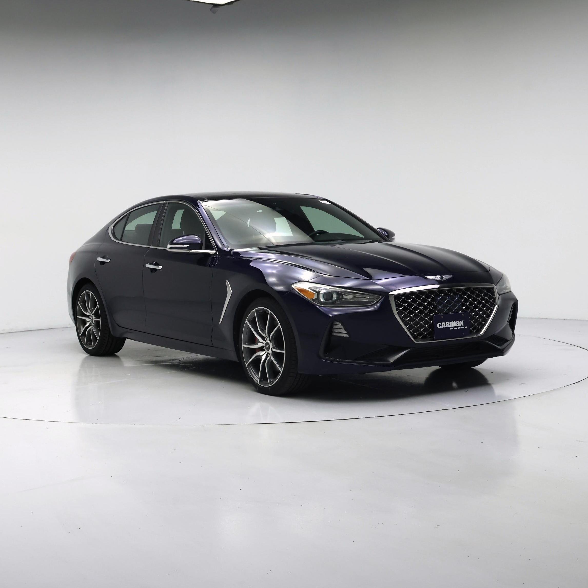 Blue 2020 Genesis G70 Sedan  Automatic