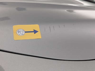 Hood Front Cosmetic Imperfection