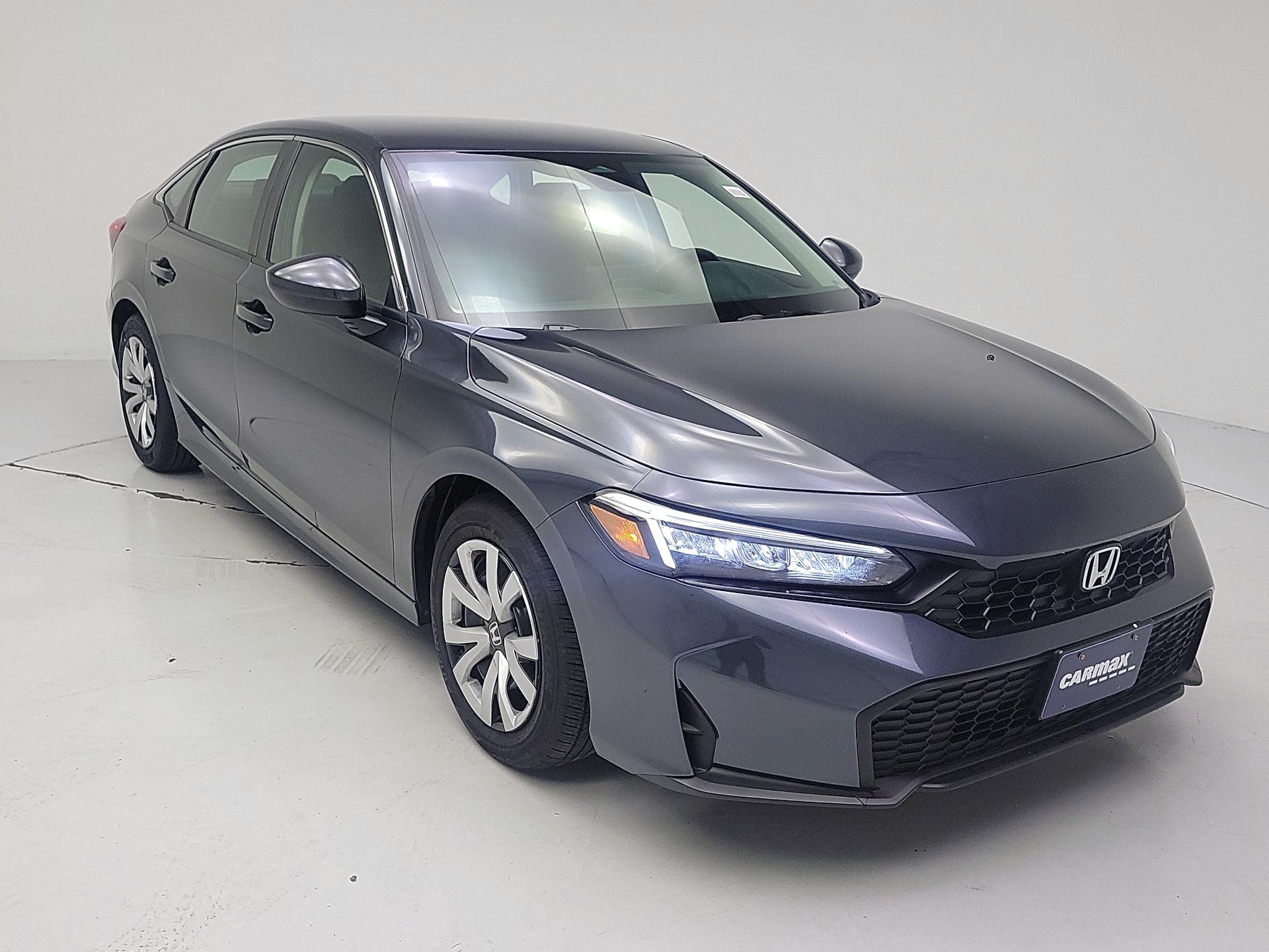 Gray 2025 Honda Civic Sedan Front-Wheel Drive Automatic