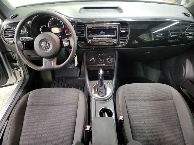 Silver 2014 Volkswagen Beetle 2.5L Entry Hatchback Front-Wheel Drive Automatic