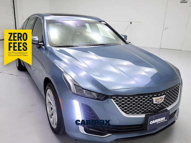Blue 2023 Cadillac CT5 Luxury AWD Sedan All-Wheel Drive Automatic
